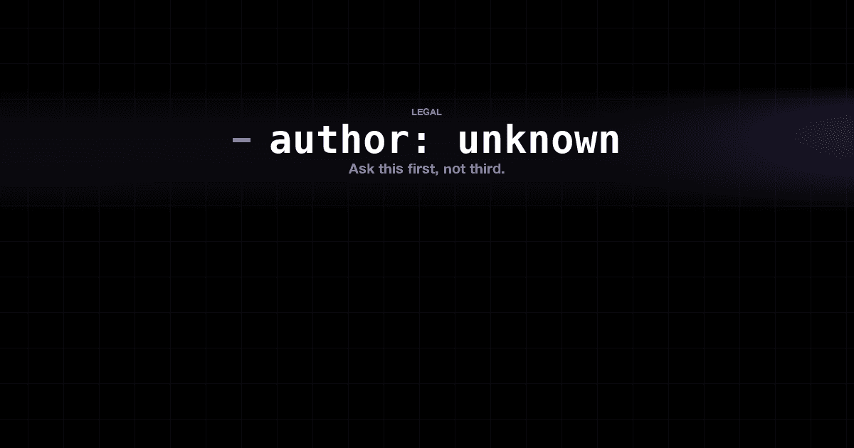 Who owns the code an AI wrote for you?